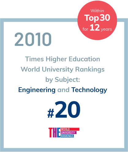 times higher education ranking chemical engineering