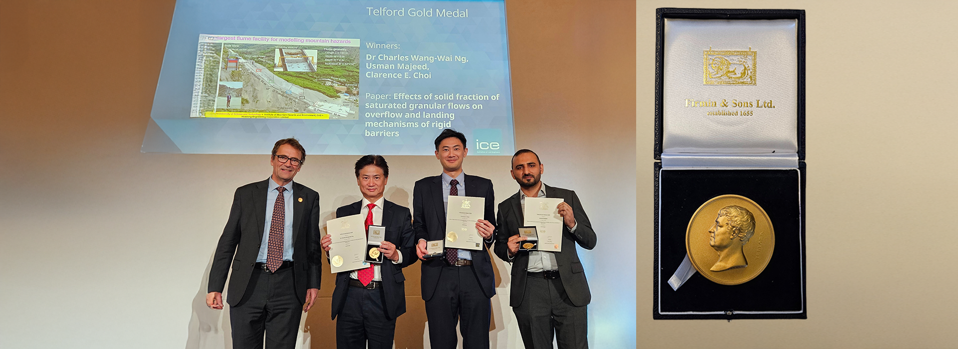 Prof. Charles NG Wang-Wai Honored with Three International Awards
