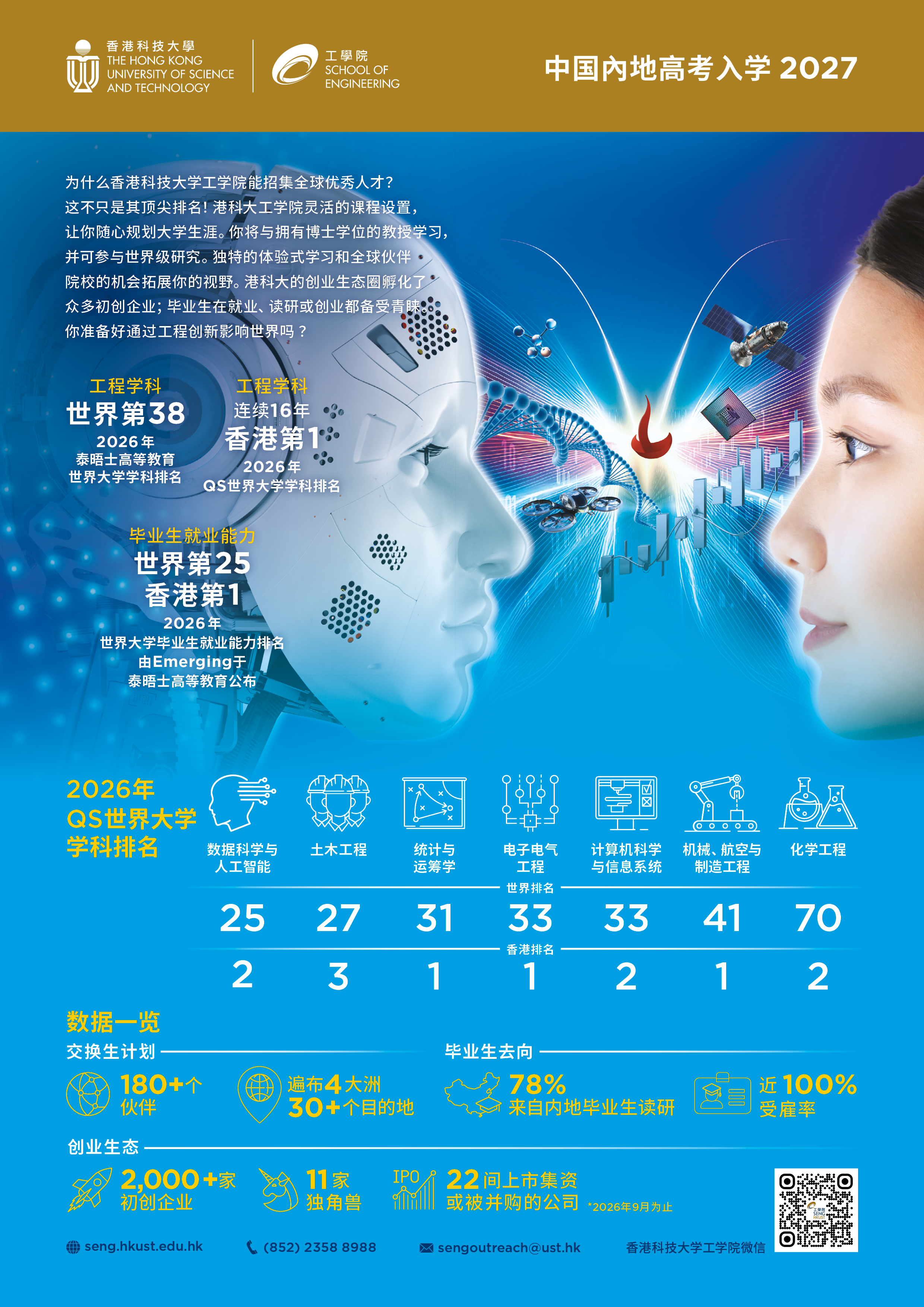 内地高考入学本科招生简章