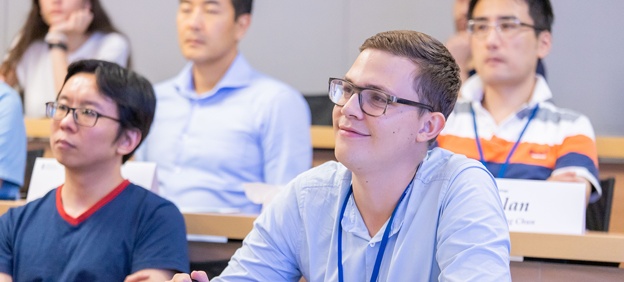 Alexander attending lecture