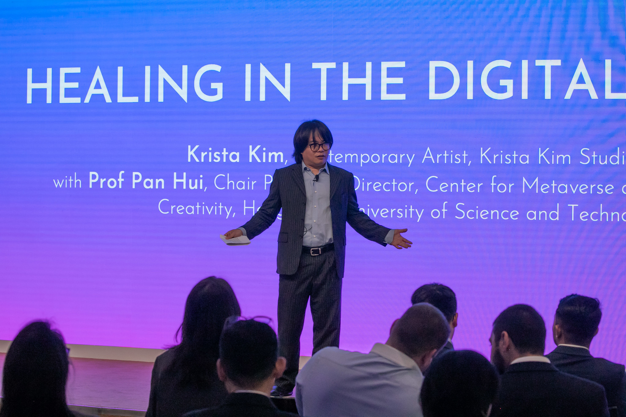 Prof. Pan HUI, Chair Professor of Computational Media and Arts and Director of the Center for Metaverse and Computational Creativity, HKUST (GZ), and Chair Professor of Emerging Interdisciplinary Areas, HKUST