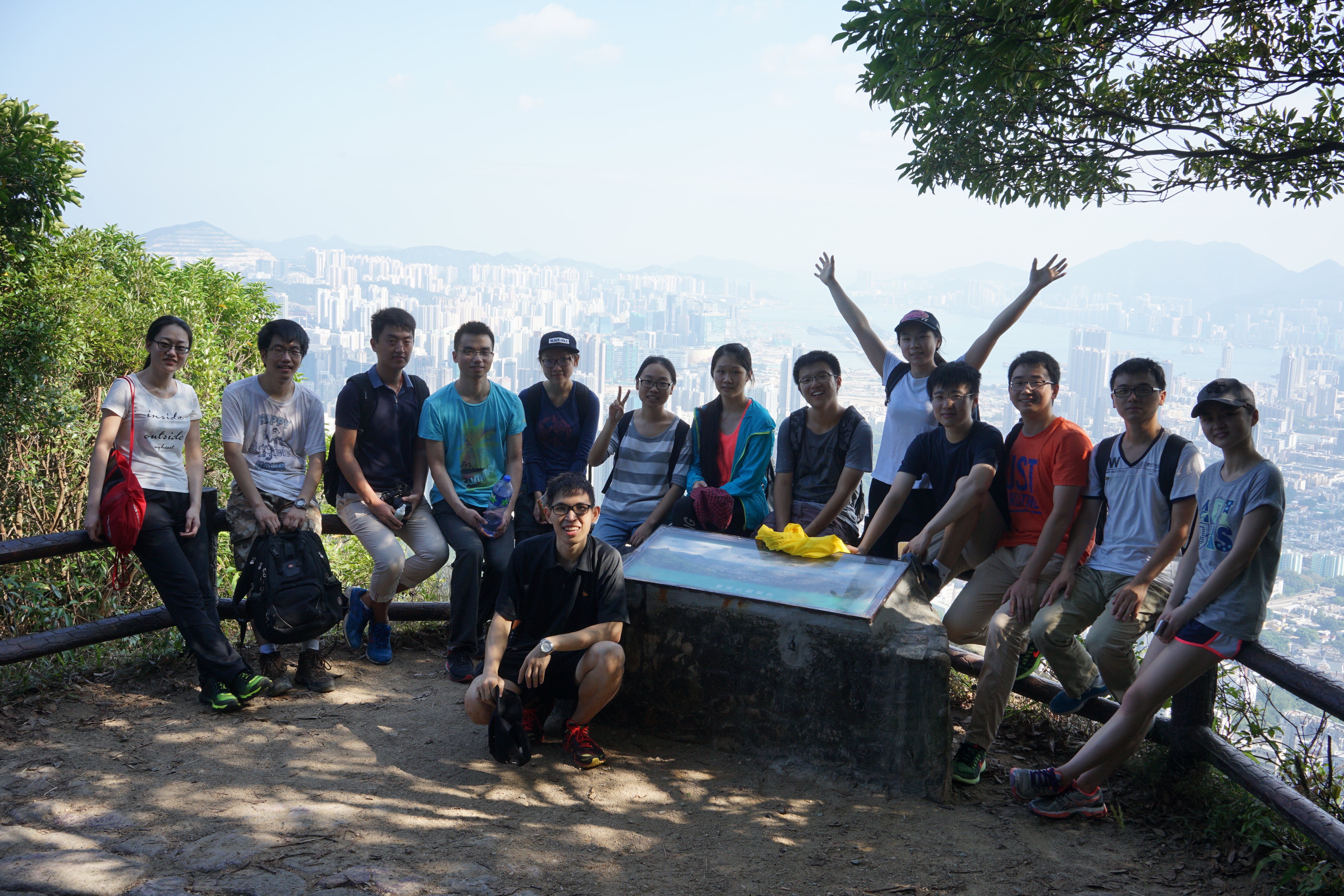 Fun time with fellow students and staff of the HKUST Department of Industrial Engineering and Decision Analytics.
