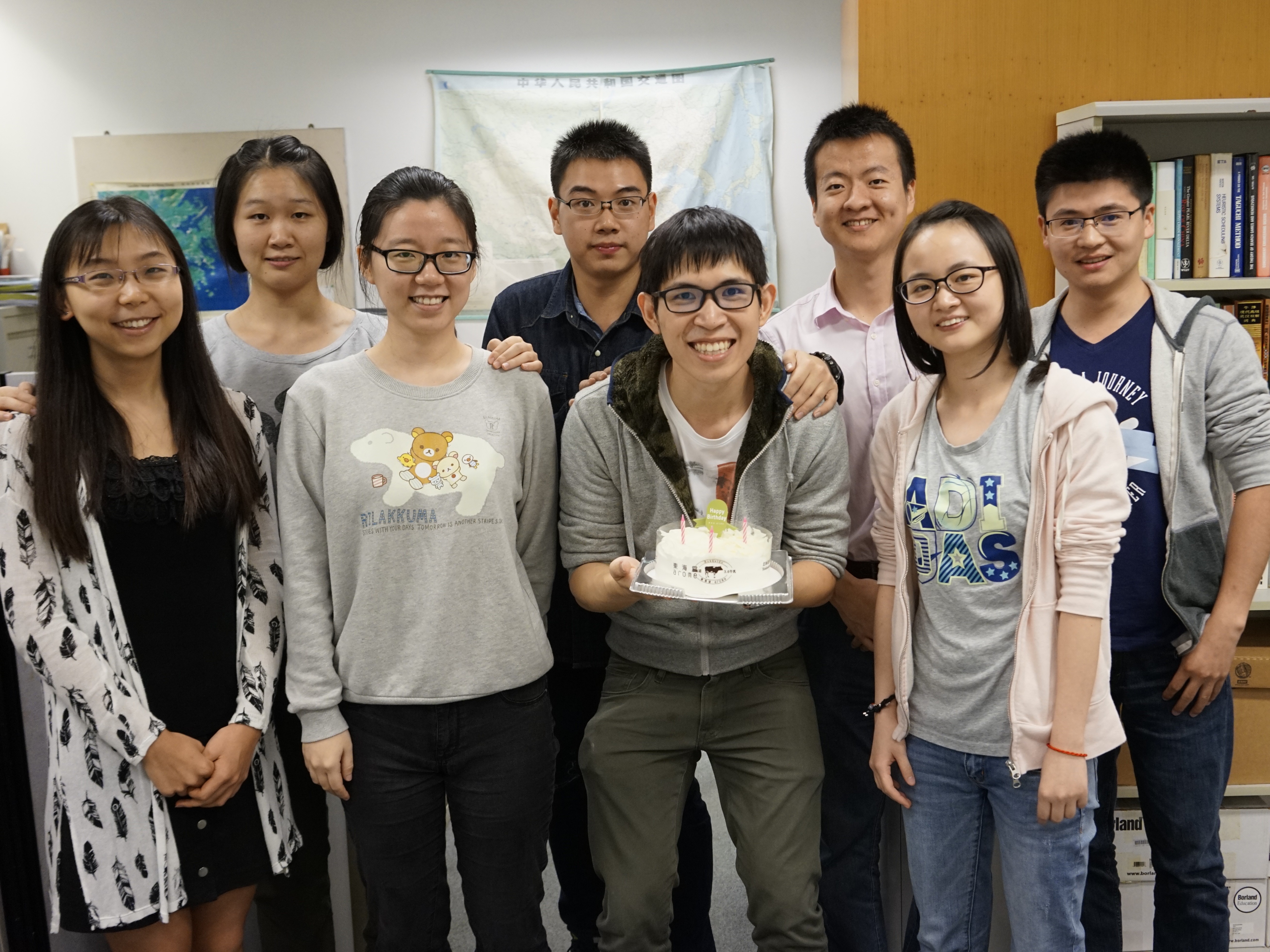 Fun time with fellow students and staff of the HKUST Department of Industrial Engineering and Decision Analytics.