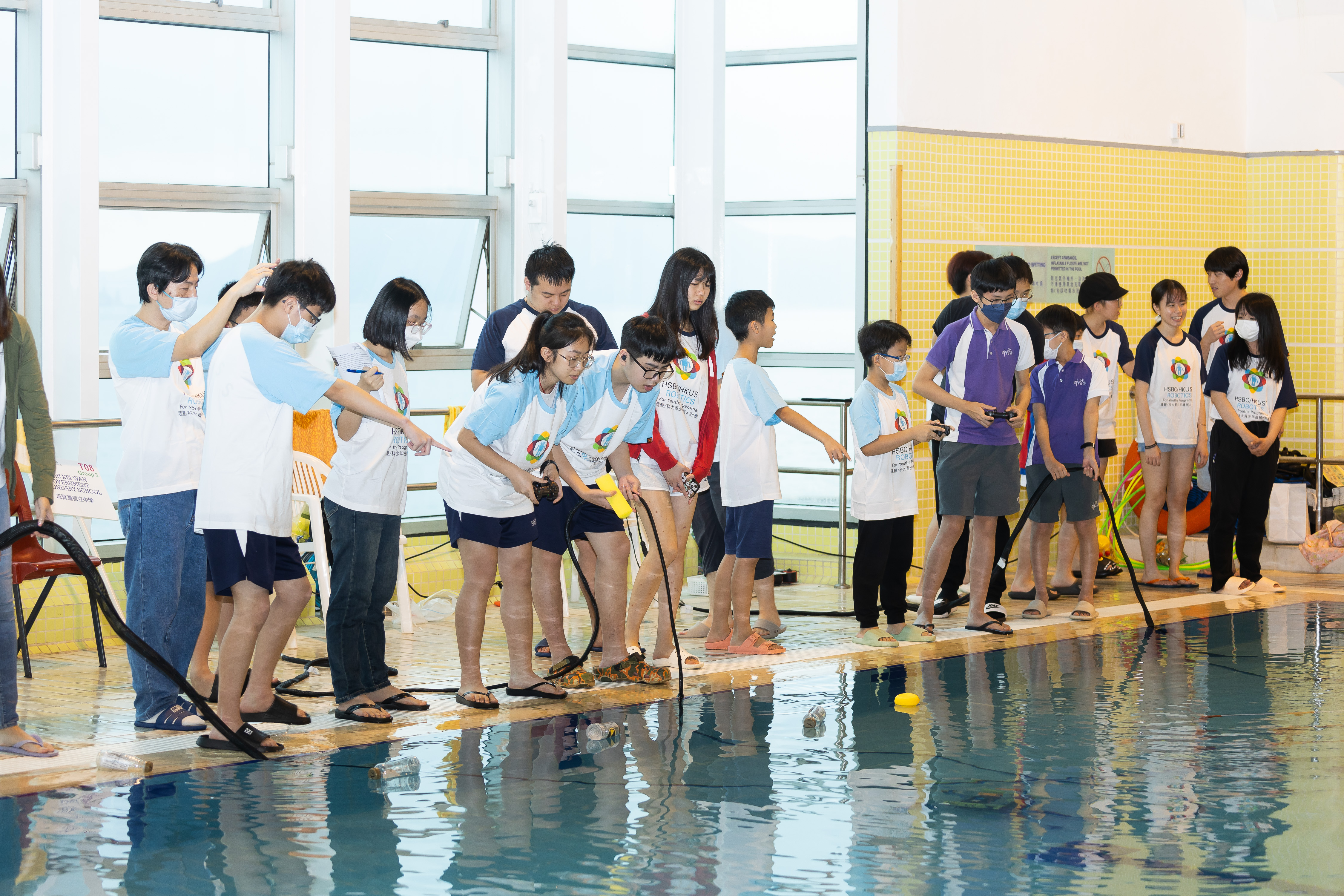 The joint-school competition provided a chance for the students to engage in cross-school collaboration.