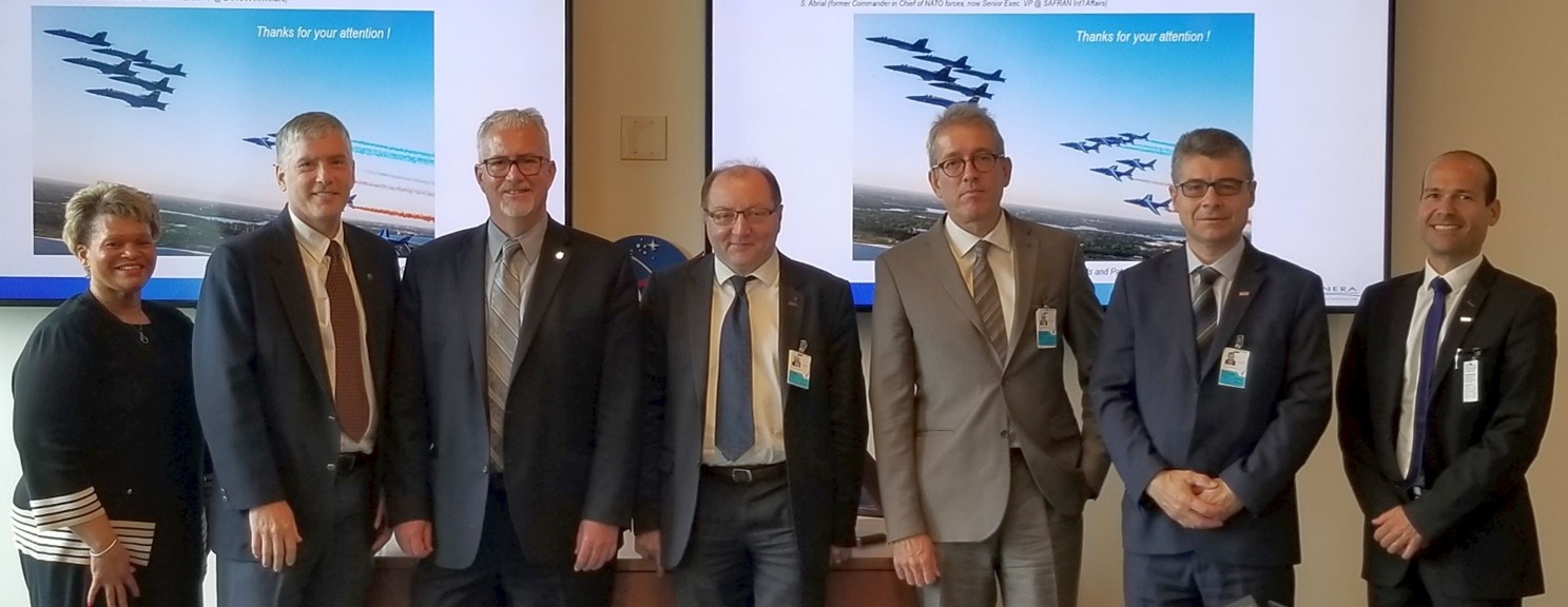 Dr. Redonnet fostering international collaboration back in 2018