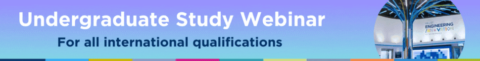 Undergraduate Study Webinar