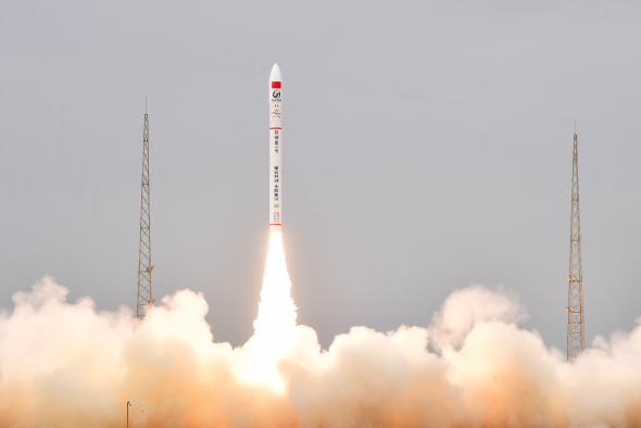 The “HKUST-FYBB#1” satellite is successfully launched. (Provided by Chang Guang)