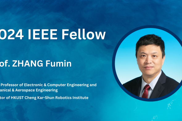 Prof. Zhang Fumin was recognized for his contributions to autonomy of robotic sensing networks and control of marine robots.