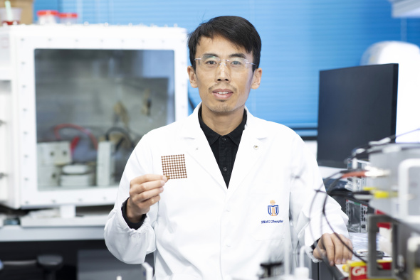 Prof. Yang Zhengbao’s versatile, reconfigurable, and damage-tolerant single-wire sensor array could optimize the application of sensor arrays in fields such as robotics, aviation, healthcare, and industrial machinery.