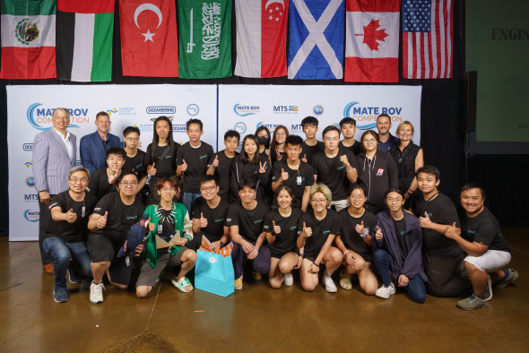 The HKUST ROV Team comprises 25 undergraduate students from various disciplines.