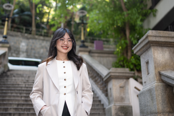 HKUST BEng graduate Cindy Tanaka is using her skills to build a career as Senior Consultant, Sustainability and Climate at leading international consultancy Deloitte. HKUST BEng graduate Cindy Tanaka is using her skills to build a career as Senior Consultant, Sustainability and Climate at leading international consultancy Deloitte.