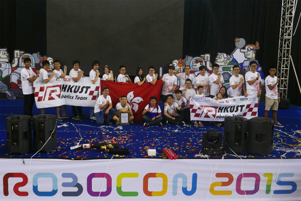 HKUST Robocon Team Won 1st Runner-Up in ABU Robocon 2015
