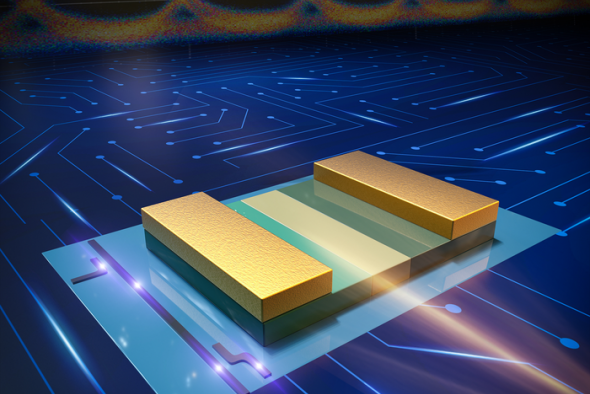 The fabricated high-performance III-V photodetector on a monolithic InP/SOI platform for application in silicon photonics