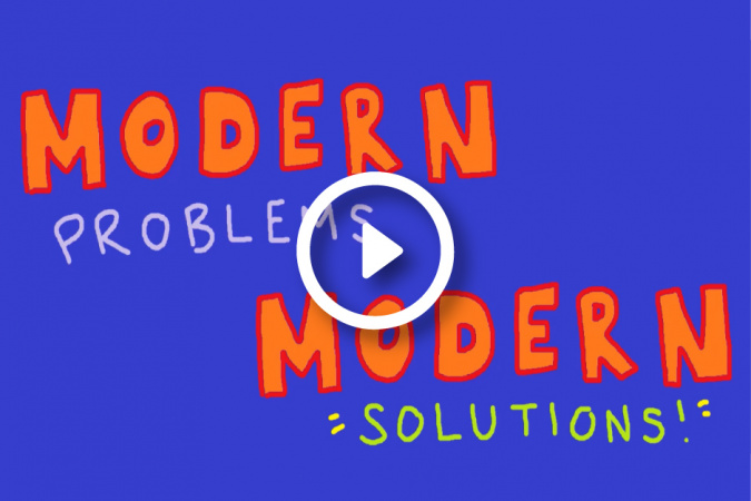 Modern Problems require Modern Solutions by Harvey Alice