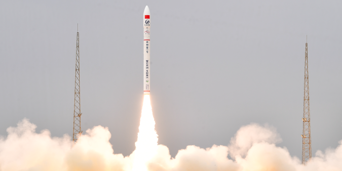 The “HKUST-FYBB#1” satellite is successfully launched. (Provided by Chang Guang)