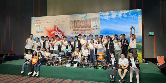 HKUST won seven awards in Robocon Hong Kong Contest 2024, the highest number among all participating institutions. 