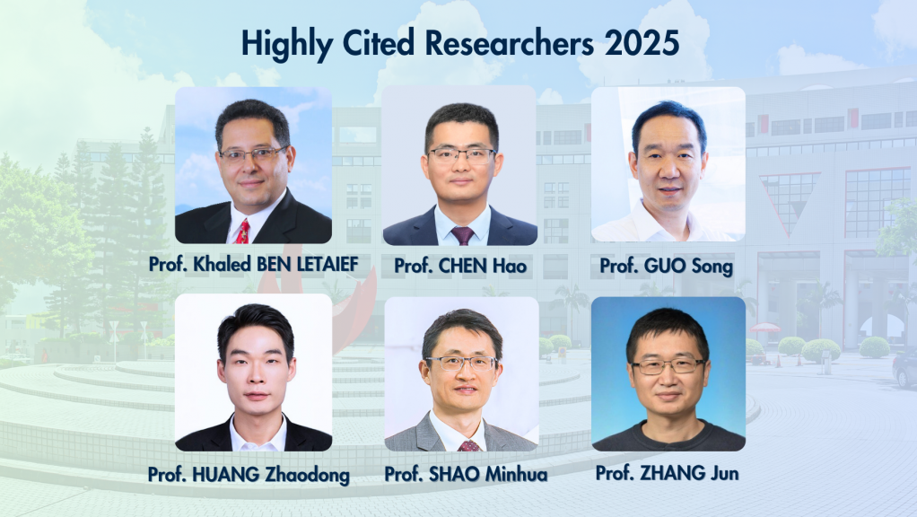 Twelve HKUST scholars were named in Clarivate’s Highly Cited Researchers 2025, including six from the School of Engineering.