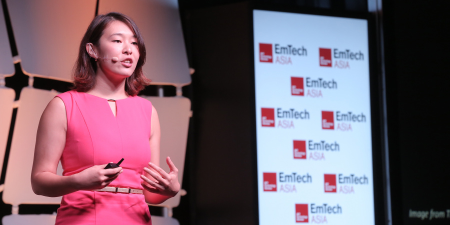 Prof Angela Wu delivered an elevator pitch at EmTech Asia which was held in February 2017 in Singapore. 
