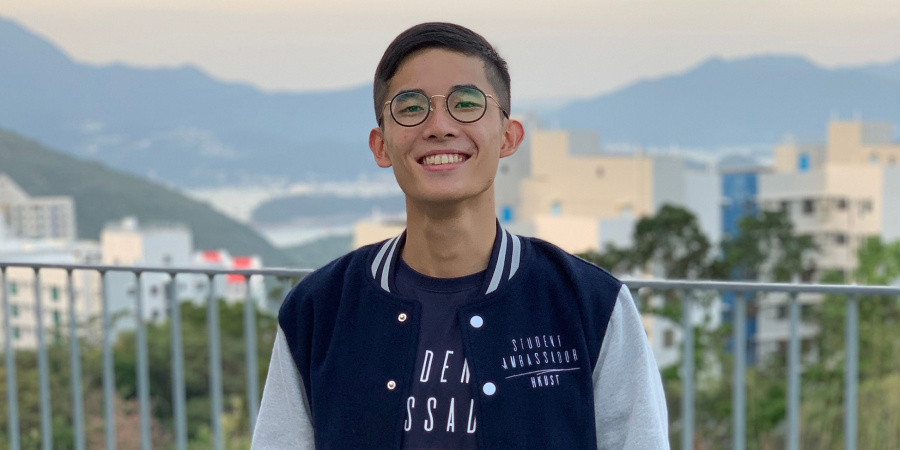 Fong Ho-Ming, Year 3 student in Mechanical Engineering and General Business Management at HKUST.