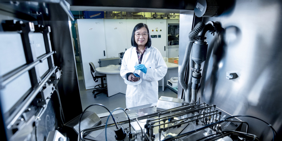 Prof. Kei May Lau is the 2020 recipient of The Optical Society (OSA) Nick Holonyak Jr. Award.