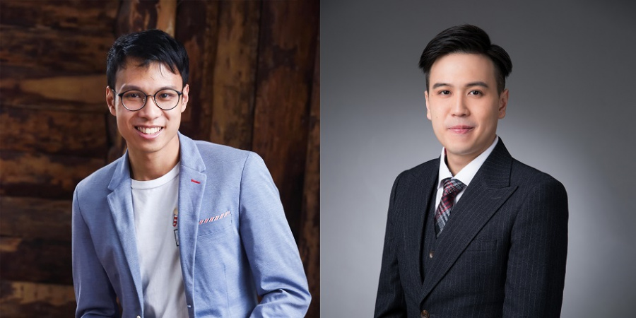 Angus Luk (left) and Winston Wong were chosen from 3,500 nominations to join this year’s Forbes 30 Under 30 Asia list of changemakers.