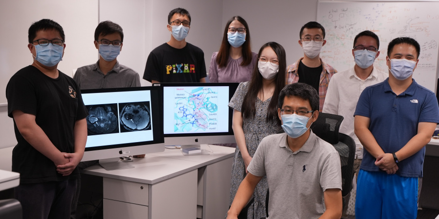 Prof. Wang Jiguang (front, seated) and his research team.