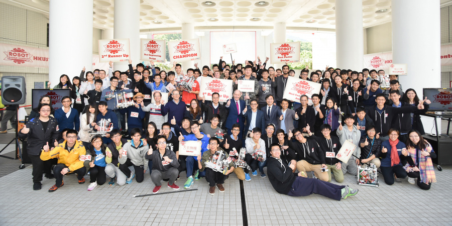 8th Robot Design Contest Marks Successful Start for 2017 HKUST Robotics Team