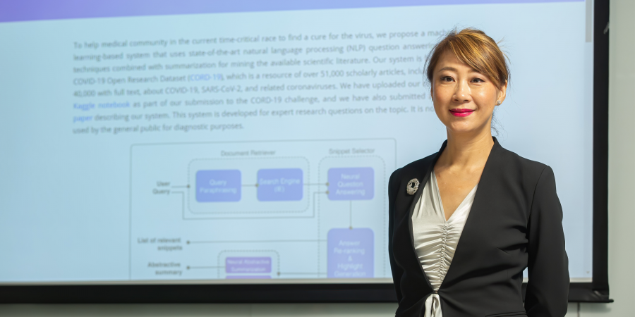Prof. Pascale Fung was recognized for significant contributions to the field of conversational AI and to the development of ethical AI principles and algorithms.