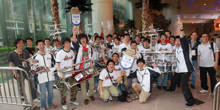 Both teams of HKUST have good team spirits