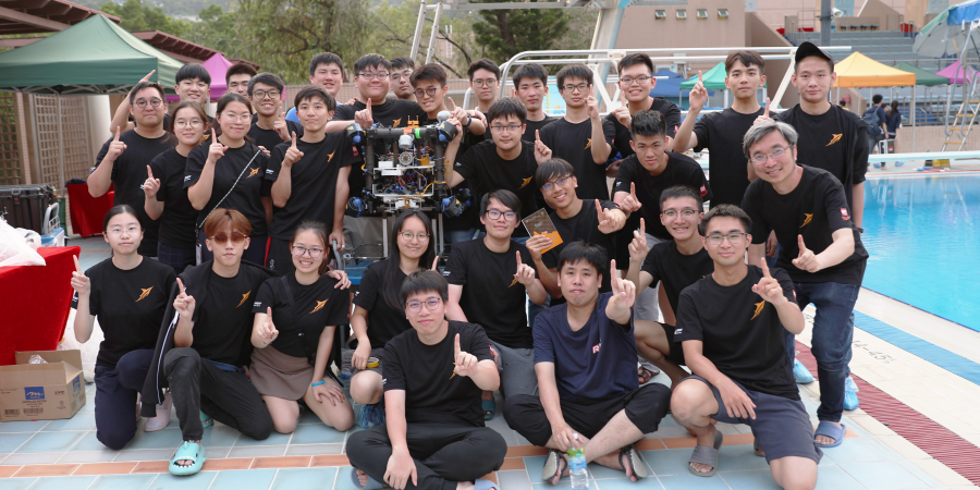 香港科技大学机械人竞赛团队水底机械人小队自2011年起参加MATE国际水底机械人大赛香港区赛，并连续11年蝉联冠军。队伍将于6月到美国出战国际赛。