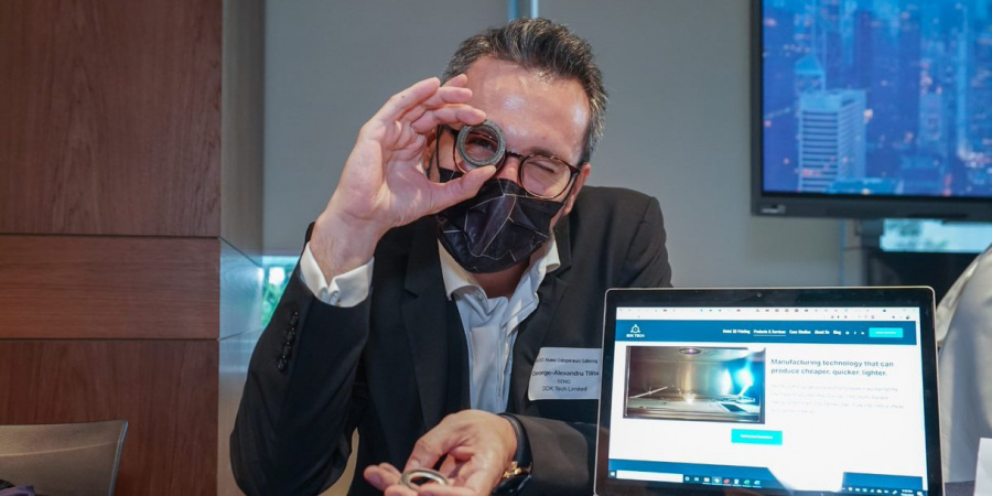 科大博士畢業生Alexandru Tiliță有份成立初創企業3DK Tech。