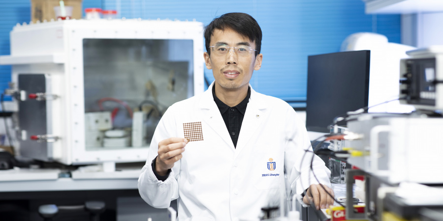 Prof. Yang Zhengbao’s versatile, reconfigurable, and damage-tolerant single-wire sensor array could optimize the application of sensor arrays in fields such as robotics, aviation, healthcare, and industrial machinery.