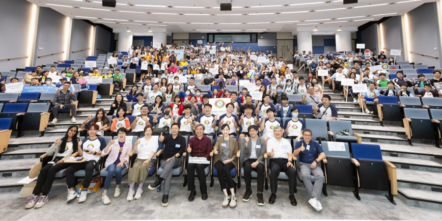 Over 200 Primary 4 to Secondary 3 students from 30 schools participated in the HKUST Underwater Robot Competition 2024 on April 20-21. 