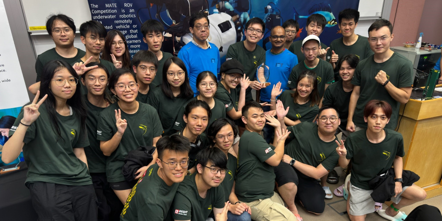 The HKUST ROV Team won their 12th straight championship in the Hong Kong Regional Contest of the MATE International ROV Competition since they joined in 2011. They will head for the international competition in the US this June.