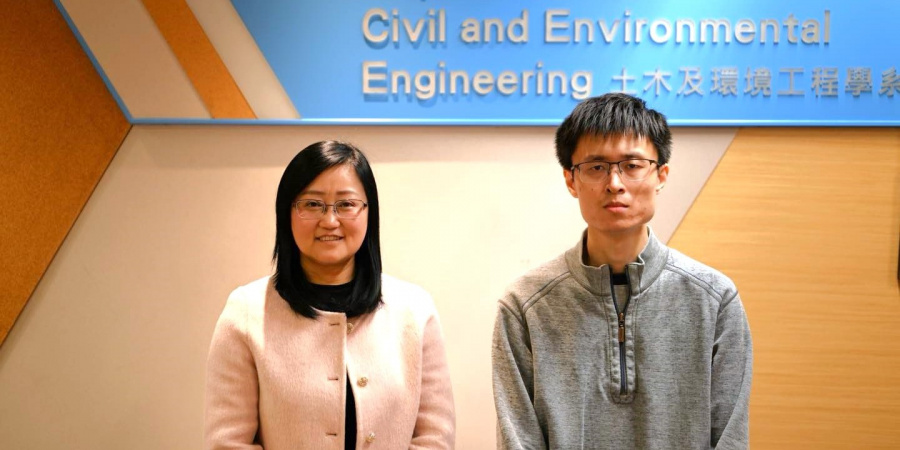 Prof. Su Hui (left) and Prof. Wu Mengxi (right), both from the Department of Civil and Environmental Engineering of HKUST, have created a new method that significantly improves accuracy in climate predictions. 