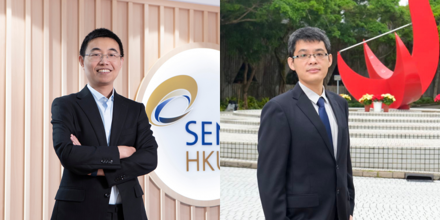 申亚京教授（左）及王吉光教授（右）