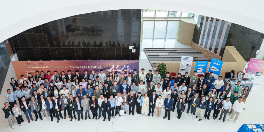 IC-PSC speakers, organizers, and participants explored the latest innovations in sustainable energy research.