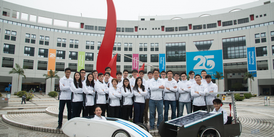 HKUST Solar Car Teams "Sundial" and "Sunstrider"