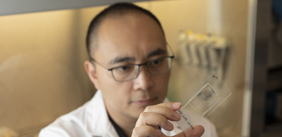 Dr. Ervin Shu created a medical device, CryoChip, to help couples struggling with infertility by automating and standardizing the process of embryo vitrification.