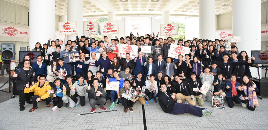 8th Robot Design Contest Marks Successful Start for 2017 HKUST Robotics Team