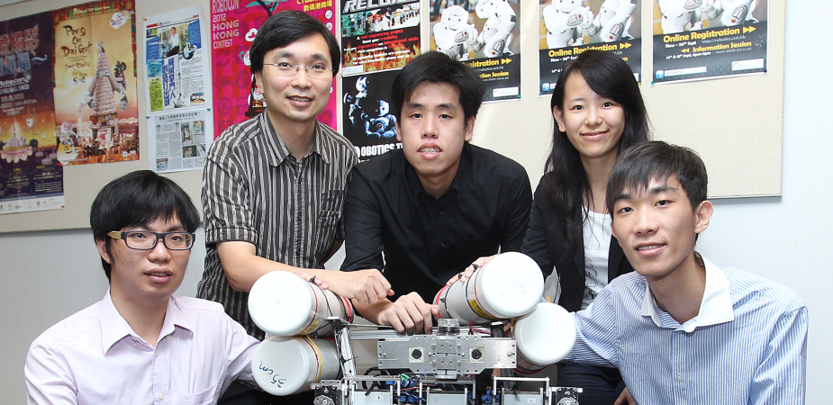  Two engineering student teams are among six finalists for the 1st Asia Innovation Forum Young Entrepreneur Award and ROBUST team wins the Innovation Award.  