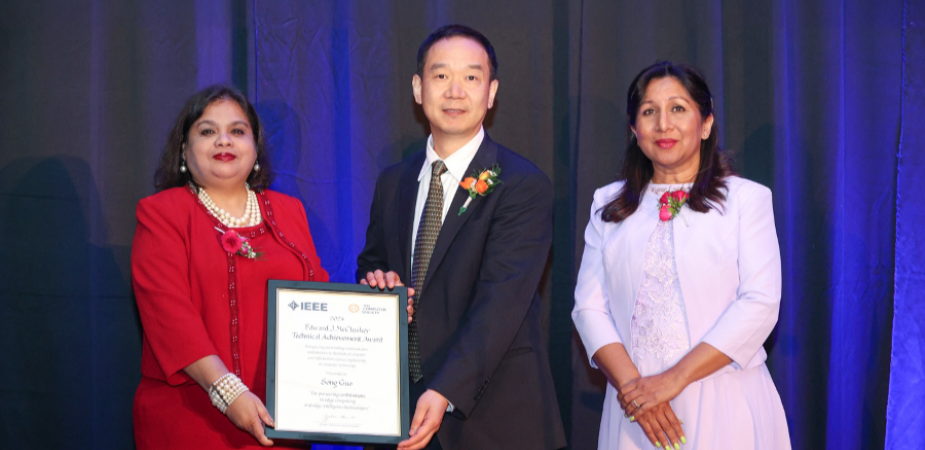 Prof. GUO Song Won 2024 Edward J. McCluskey Technical Achievement Award