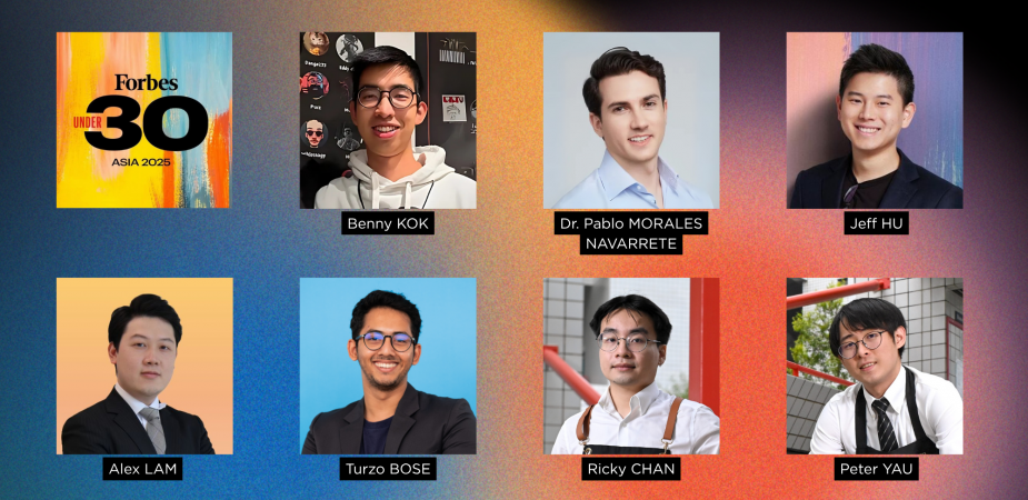 （上排左起）郭晉熊、Pablo Morales Navarrete博士、胡耀傑；（下排左起）林炫燚、Turzo Bose、陳嘉樂、邱善德。