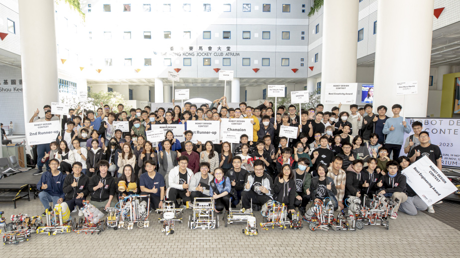 Exciting robot competition took center stage at the Hong Kong Jockey Club Atrium, HKUST on Nov 19-20, 2023. This year marked the first time that the contest was jointly organized by the Robotics Team and RoboMaster Team.