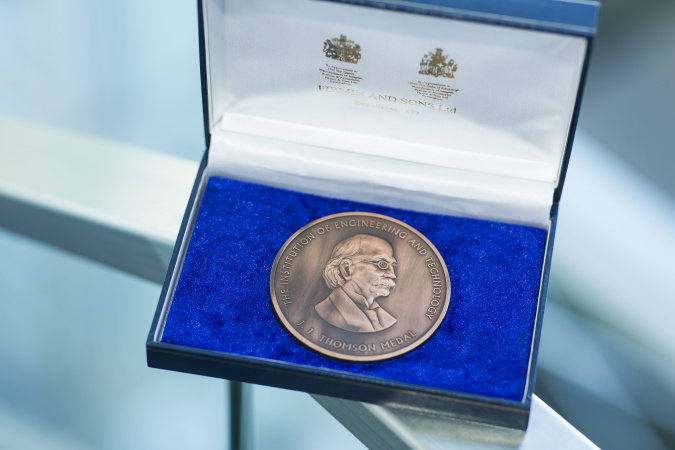 The J. J Thomson Medal is a significant international award to honor distinguished contributions in electronics.