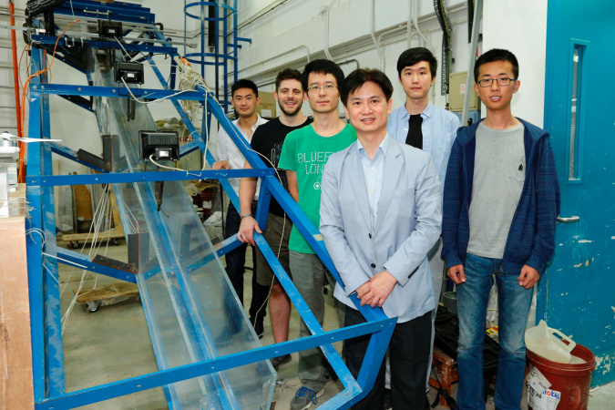 Prof Charles Ng (front left)’s research team