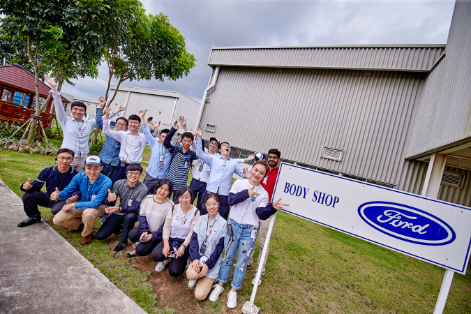 The 3rd year of the Ford-Hong Kong University of Science and Technology (HKUST) Conservation and Environmental Research Grants program concluded with 15 grant recipients visiting the Ford Thailand Manufacturing plant in Rayong, Thailand