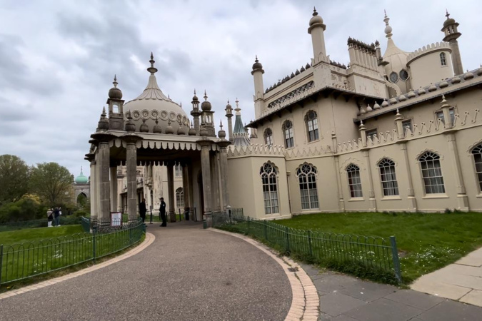 It is the famous Royal Pavilion of Brighton. Its construction marks the prosper and development of Brighton. Also, it is beautiful.