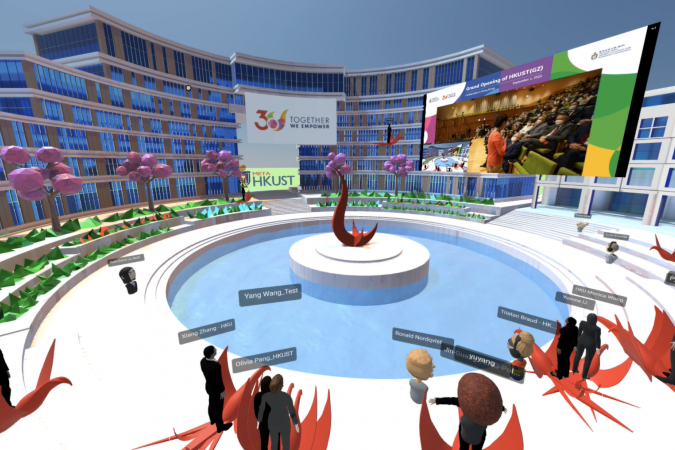 Presidents and senior management from around the world shared the joy by joining the virtual ceremony on metaverse.