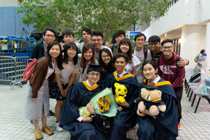 Issac (middle, front row) also received his Bachelor’s degree in Civil Engineering at The Hong Kong University of Science and Technology (HKUST) in 2020.